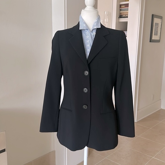 Giorgio Armani Jackets & Blazers - VTG GIORGIO ARMANI Ladies Pant Suit, Sz 8, black